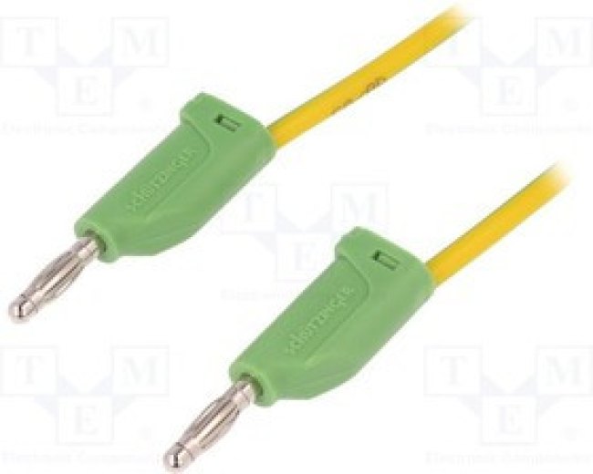 MFK151100-GNGE, Измерительный провод, 70ВDC, 33ВAC, 16А, с осевым гнездом 4м