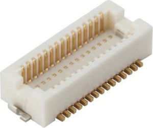 DF12B(3.0)-40DP-0.5V(86), DF12 Series Straight Surface Mount PCB Header, 40 Contact(s), 0.5mm Pitch, 2 Row(s), Shrouded