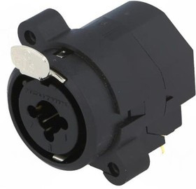 NCJ6FI-H, XLR Connectors XRL COMBO STEREO