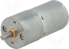 POLOLU-3205, Двигатель: DC, с редуктором, HP, 12ВDC, 5,6А, Ось: D профиль, 47: 1