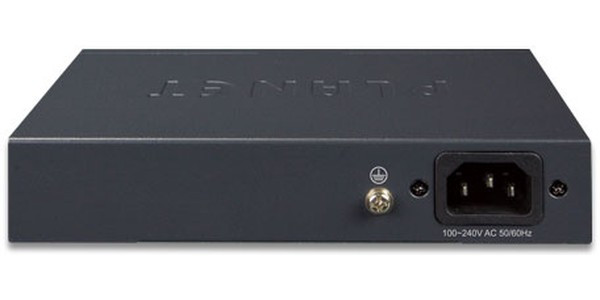 FSD-604HP, Неуправляемый коммутатор Planet 4 порта 10/100Mbps 802.3at РоЕ до 250м, 60Ватт, 2 порта 10/100Мб/с