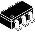 NSM4002MR6T1G, Массив биполярных транзисторов, Двойной NPN, 45 В, 500 мА, 500 мкВт, 40 hFE, SC-74