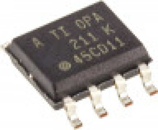 OPA211AID, Precision Amplifiers 1.1nV/rtHz Noise Lo Pwr Prec Op Amp
