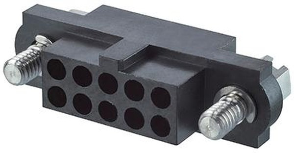 M80-4132898, Headers &amp; Wire Housings 2X14FML CRIMP MOLD SLOTTED HEX JACKSCRW