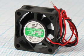 Вентилятор 30x30x15, напряжение 5В, ток 0,16А, выводы 2L, подшипник качения, YM0503PHB1