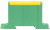 Клемма силовая вводная КСВ 16-95кв.мм желт./зел. EKF plc-kvs-16-95-y-green
