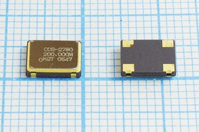 Кварцевый генератор 200000, SMD07050C4, 3,3В, COS2780, T/CM
