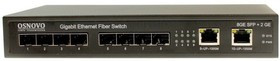 Коммутатор Osnovo SW-7028 4x1Гбит/с неуправляемый