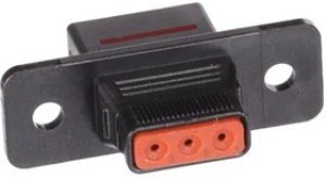 SQR320750, Heavy Duty Power Connectors 3Pos 20awg Rear Mnt Rcpt Pins LC SQR320750, Heavy Duty Power Connectors 3Pos 20awg Rear Mnt Rcpt Pins LC