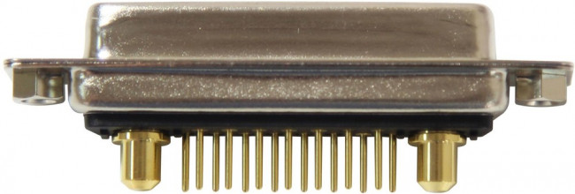 681M17W2203L011, D-Sub Mixed Contact Connectors Power Combo D Vert PCB 17W2/F/40A/VT