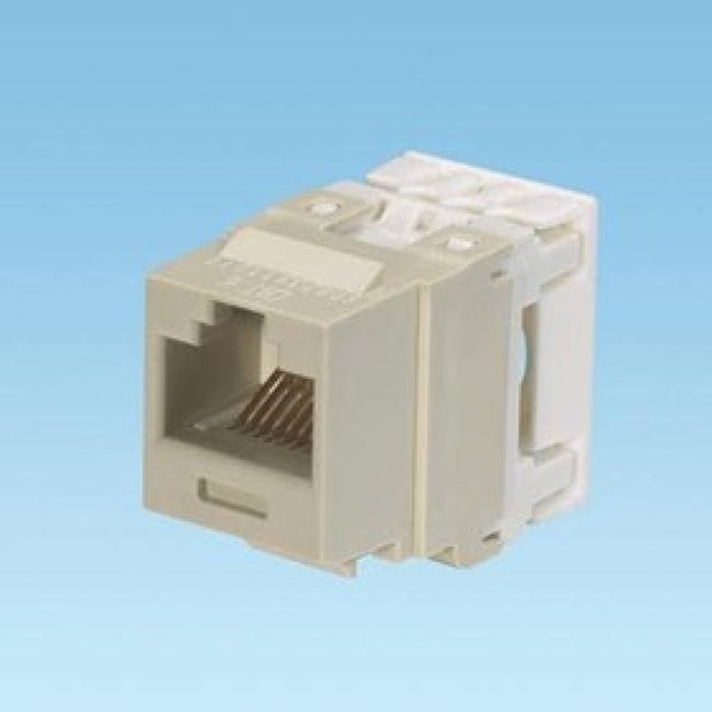NK688MIW, Modular Connectors / Ethernet Connectors NK Cat 6 punchdown jack module Off Whi NK688MIW, Modular Connectors / Ethernet Connectors NK Cat 6 punchdown jack module Off Whi
