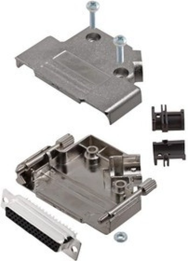 L17D45PK-M-25+L77HDB44S, Разъем D Sub, With Backshell, HD44, High Density, Гнездо, D45PK-M, 44 контакт(-ов), DB, Пайка L17D45PK-M-25+L77HDB44S, Разъем D Sub, With Backshell, HD44, High Density, Гнездо, D45PK-M, 44 контакт(-ов), DB, Пайка