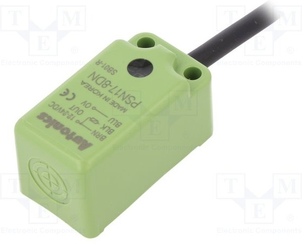 PSN17-8DN, Датчик: индуктивный, 0-8мм, NPN / NO, Uпит: 10-30ВDC, 200мА, IP67 PSN17-8DN, Датчик: индуктивный, 0-8мм, NPN / NO, Uпит: 10-30ВDC, 200мА, IP67