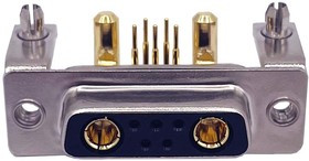 684M7W2203L621, Комбинированный разъем D Sub, Power-D 684M Series, DA-7W2, Гнездо, 7 контакт(-ов)