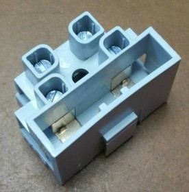 CFTBN/3NE, Клеммная колодка с предохранителем, 3 вывод(-ов), 4 мм², Винт, 20 А, 450 В