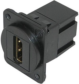 Panel Mount Coupler, HDMI Socket - HDMI Socket