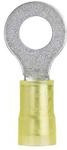 PN10-12R-Q, Ring Tongue Terminal 10-12AWG Copper Yellow 37.3mm Tin Bottle