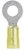PN10-12R-Q, Ring Tongue Terminal 10-12AWG Copper Yellow 37.3mm Tin Bottle