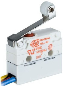 V4NSYRUL, Micro Switch V4N, 5A, 1CO, 0.9N, Roller Lever