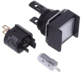 M16-AW-12D, Industrial Panel Mount Indicators / Switch Indicators 12VDC LED SQUAR WHT IP40 M16-AW-12D, Industrial Panel Mount Indicators / Switch Indicators 12VDC LED SQUAR WHT IP40