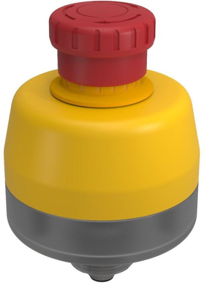 SSA-EB1PLXR-02ECQ5B, Emergency Stop Switches / E-Stop Switches SSA-EB1 30 mm Mount Emergency Stop Push Button; Red-Flash Illuminated Base; 4