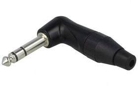 TS3RBJ, Вилка; Jack 6,35мм; "папа"; stereo; угловой 90°; на провод; пайка TS3RBJ, Вилка; Jack 6,35мм; "папа"; stereo; угловой 90°; на провод; пайка