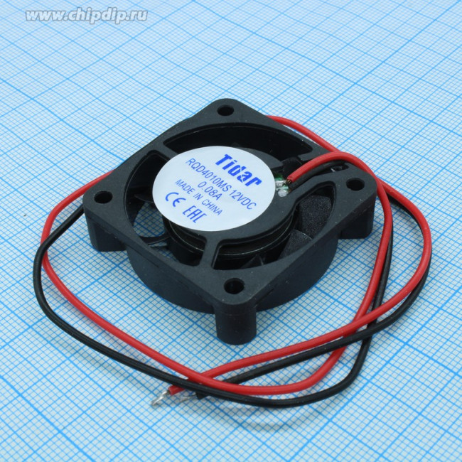 RQD 4010MS 12VDC, Осевой вентилятор DC , RQD, 4010MS, 12 В