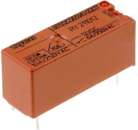 4-1393224-6 (RY211012), Реле 1 переключ. 12VDC, 8A/250VAC SPDT (OBSOLETE)