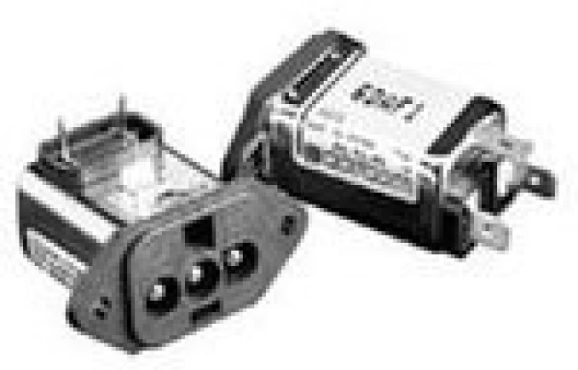 15DAFP, Модули подачи электропитания переменного тока 15A PCB MOUNT RIGHT ANGLE