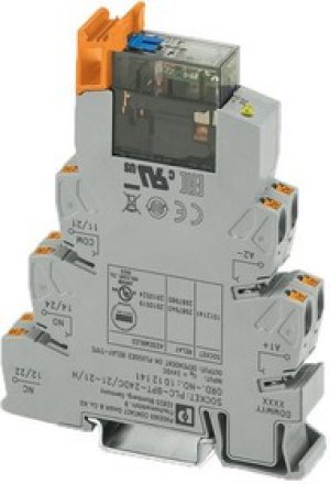2910519, Реле питания, DPDT, 24 В DC, 6 А, PLC-RPT, DIN-рейка 2910519, Реле питания, DPDT, 24 В DC, 6 А, PLC-RPT, DIN-рейка