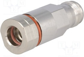 J01441A0010, Разъем: 4.3-10, "мама", на провод, прямой, вилка, 50Ом, IP68