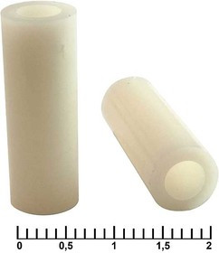 ф7-4x20, Втулка пластиковая , внешний диаметр 7 мм, внутренний диаметр 4 мм, длина 20 мм