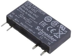 SSL1A12BDR, Реле: полупроводниковое; Uупр: 15-30ВDC; Iупр.макс: 6мА; 2А; 3,5кОм