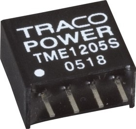 TME 0512S, DC/DC преобразователь, 1Вт, вход 4.5-5.5В, выход 12В/80мА TME 0512S, DC/DC преобразователь, 1Вт, вход 4.5-5.5В, выход 12В/80мА