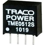 TME 0512S, DC/DC преобразователь, 1Вт, вход 4.5-5.5В, выход 12В/80мА TME 0512S, DC/DC преобразователь, 1Вт, вход 4.5-5.5В, выход 12В/80мА