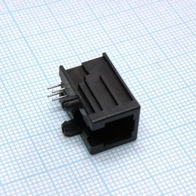 215875-1, Модульный разъем, Cat3, RJ22, Серия MRJ21, Гнездо, 4 контакт(-ов), 4 вывод(-ов), 1 порт(-ов)