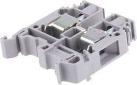 1SNA115120R1700, SNA Series Grey DIN Rail Terminal Block, 10mm², Single-Level, Screw Termination 1SNA115120R1700, SNA Series Grey DIN Rail Terminal Block, 10mm², Single-Level, Screw Termination