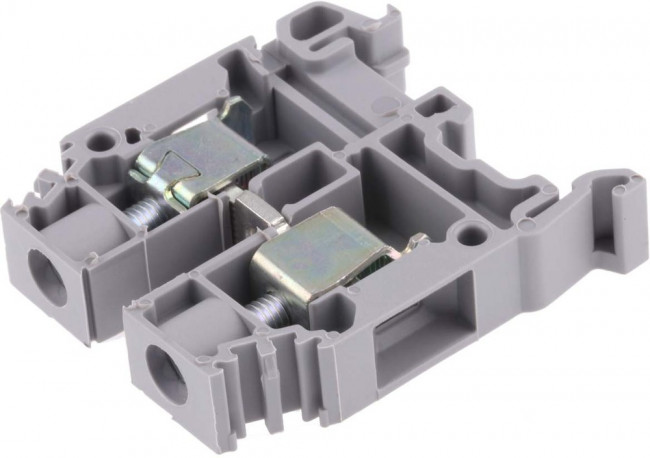 1SNA115120R1700, SNA Series Grey DIN Rail Terminal Block, 10mm², Single-Level, Screw Termination 1SNA115120R1700, SNA Series Grey DIN Rail Terminal Block, 10mm², Single-Level, Screw Termination