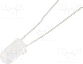 C503B-AAN-CA0C0342-015, LED; 5mm; amber; 12000?32900mcd; 15°; Front: convex; 2.1?2.6V; 130mW