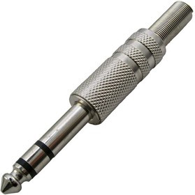 SZC-0057 / 6.3 mm stereo, Разъём аудио -0057/6.3 мм stereo, чёрный