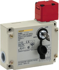 D4BL-1DRA, D4BL Series Solenoid Interlock Switch, Power to Unlock, 24V dc