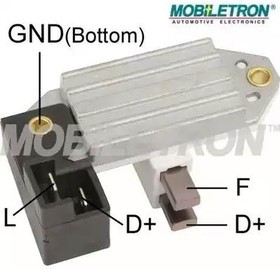 VRF119, Реле-регулятор генератора M-MARELLI 14.7V 58120022\IX110\ GER018\YR-385\131283 [OE 9941193]\FIAT: TEM
