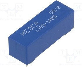 LI05-1A85, Реле: герконовое; SPST-NO; Uобмотки:5ВDC; 2,5А; макс.1кВDC; 100Вт