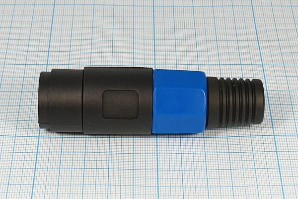 Гнездо микрофонное SPEAKON, 4C, на кабель, CK3597; 618 гн мик SPEAKON\4C\каб\\\CK3597