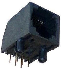 RJE03-188-0110, Modular Connectors / Ethernet Connectors 8P Modular Jack No Shield/Flange/Key