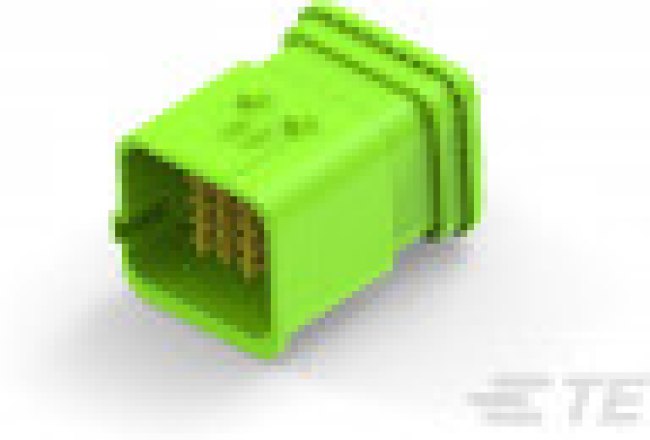 2350891-3, AUTOMOTIVE HOUSING, RCPT, 20POS, GRN 2350891-3, AUTOMOTIVE HOUSING, RCPT, 20POS, GRN