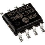 MCP6052-E/SN, MCP6052-E/SN , Precision, Op Amp, RRIO, 380kHz, 3 V, 5 V, 8-Pin SOIC