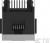 100616-1, Modular Connectors / Ethernet Connectors 8 POS VERT T/H BLACK