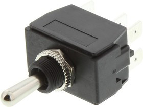 MCR13-448K-1-01, Рычажный переключатель, (Вкл.)-Выкл.-(Вкл.), DPDT, Без Подсветки, Панель, 16 А MCR13-448K-1-01, Рычажный переключатель, (Вкл.)-Выкл.-(Вкл.), DPDT, Без Подсветки, Панель, 16 А