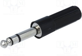 FM1046, Телефонный аудио разъем, стерео, 3 контакт(-ов), Штекер, 6.35 мм, Монтаж на Кабель FM1046, Телефонный аудио разъем, стерео, 3 контакт(-ов), Штекер, 6.35 мм, Монтаж на Кабель